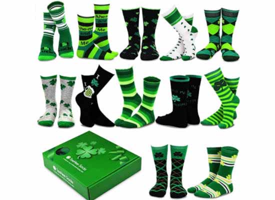 Irish Pride ☘️ 12-Pair Sock Gift Box