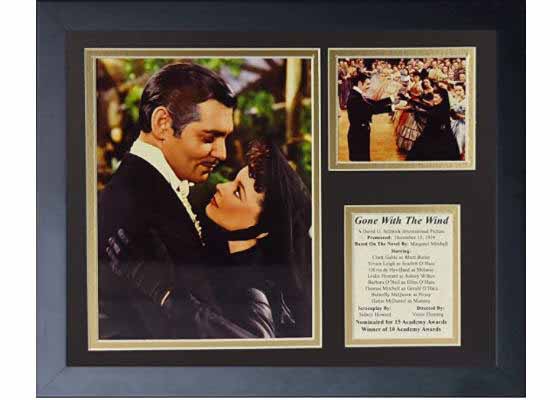 Legends Never Die ⭐ Gone with the Wind - Widow Framed Photo Collage, 11 by 14-Inch