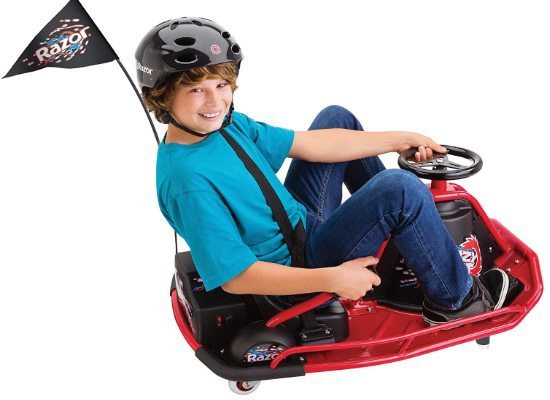 Crazy Cart Electric Go Cart for Kids