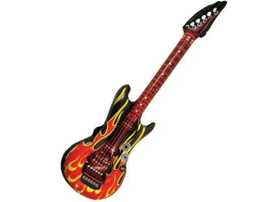 Inflatable 106cm 'Flame' Rock Guitar 🎸
