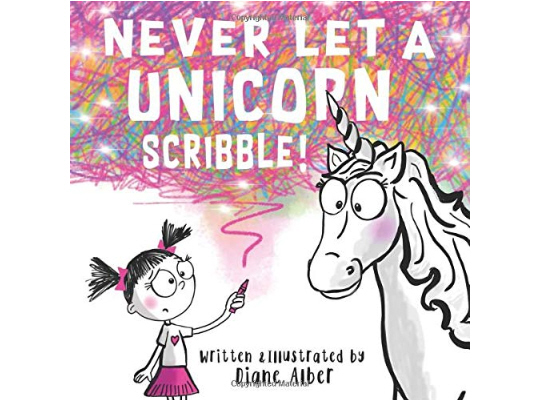 Never Let a Unicorn Scribble! 📚 Paperback for Kids