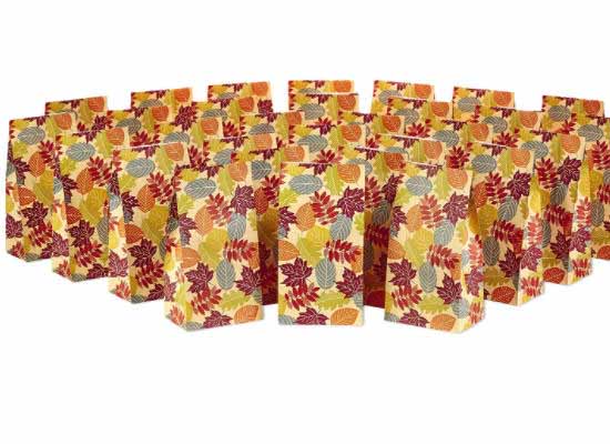 Hallmark Fall Leaves Party Favor Bags 🍬