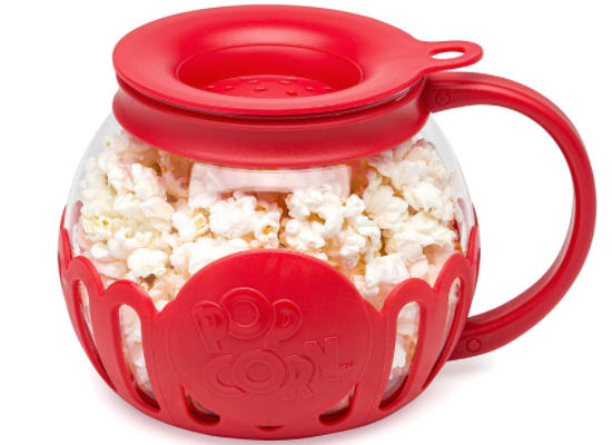 Microwave Micro-Pop Popcorn Popper ๐ฟ Snack Size, Red