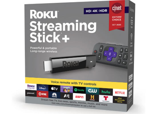Roku Streaming Stick+ 📶 Powerful & Portable Long-range Wireless