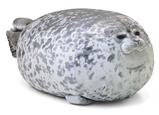 Chubby Seal Pillow 🐡 Stuffed Cotton Plush Animal Toy