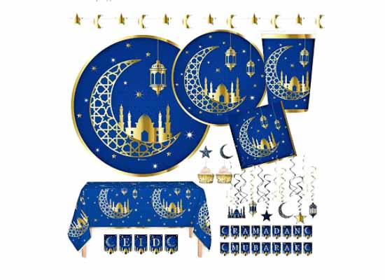 Ramadan & Eid Mubarak Decorations & Dinner Service 🌙