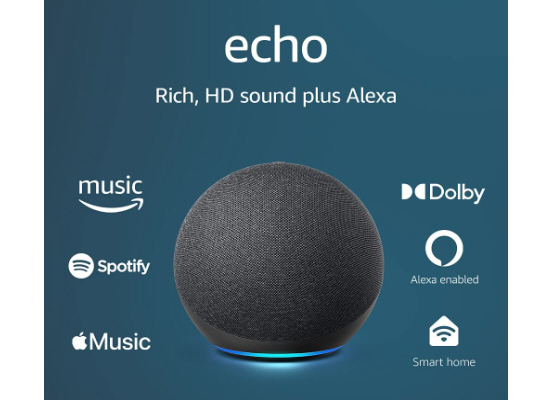Echo Smart Home Hub 🔊 with Alexa & Premium Sound (4th Gen)