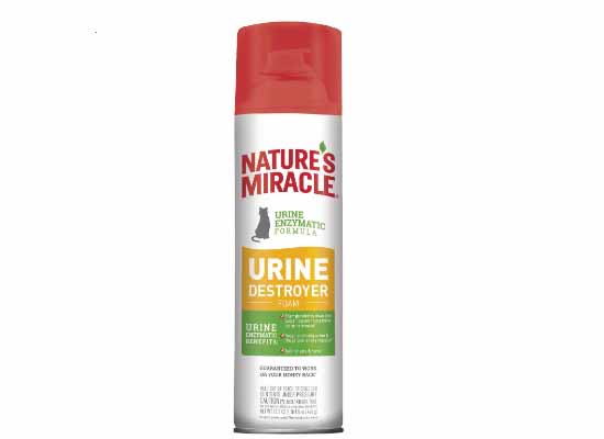 Nature's Miracle ๐ Cat Urine Destroyer Foam