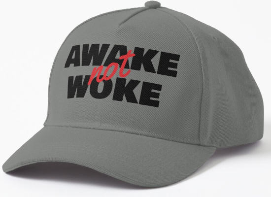 Awake But Not Woke 🧢 Unisex Baseball Cap