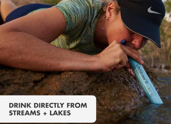 LifeStraw Personal Water Filter for Hiking