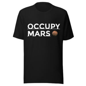 Occupy Mars: The Red Planet Essential Unisex T-shirt