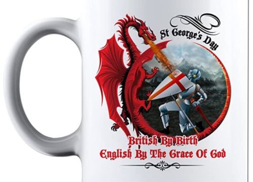 'British by Birth - English By The Grace Of God' Coffee Mug ๐ฌ๐ฌ