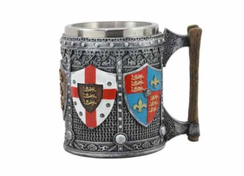 *English Pride!* English Heraldry Tankard with Large Medieval Coat Of Arms ๐ฌ๐ฌ St George's Day