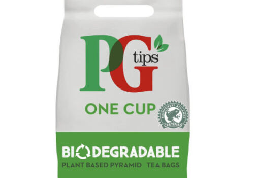 PG tips One Cup Biodegradable Pyramid Tea Bags ☕