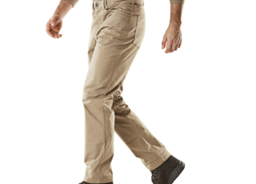Men's Flex Stretch Pants, Water Repellent & Lightweight