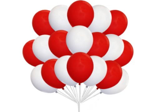 Proud To Be English! St George's Day English Balloons ๐ด๓ ง๓ ข๓ ฅ๓ ฎ๓ ง๓ ฟ Pack of 50