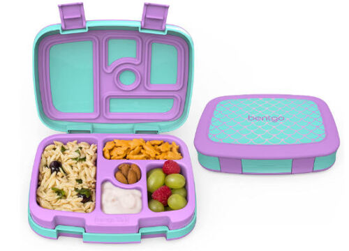5-Compartment Bento-Style Kids Lunch Box 🧒 Leak-Proof & Dishwasher Safe