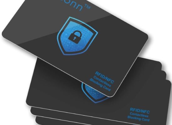 RFID Blocking Cards ๐ณ๐ 4 Pack