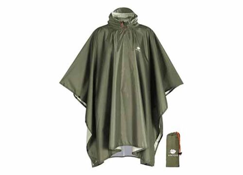 Hooded Rain Poncho